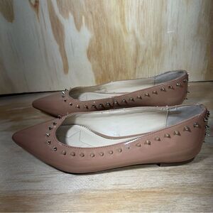 Sam Edelman Circus Nude Studded Flats Women’s Size 5.5